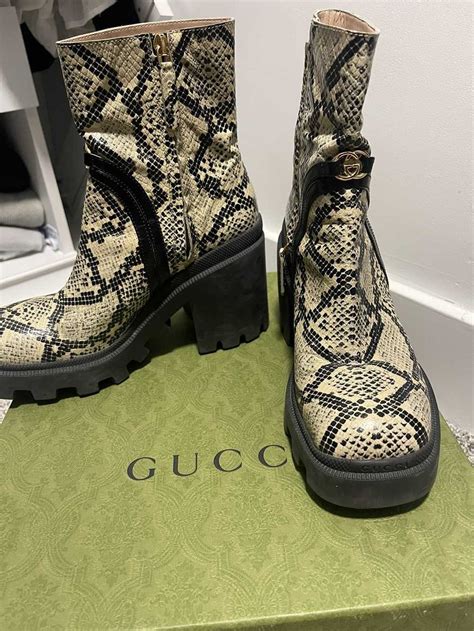 80s teenager gucci boots|gucci snake boots.